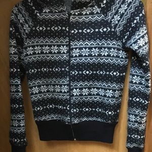 VTG 90’s hooded Sweater jacket